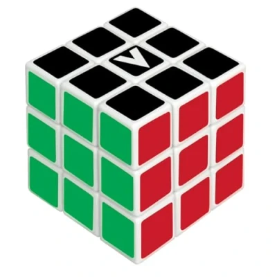 Immagine di V Cube 3 x White Flat, Professional, Fast, And Smooth, Speed Cube, Puzzle, Fidget Toy