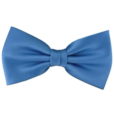Immagine di TigerTie prebonded Papillon azzurro monocromatico Uni + box