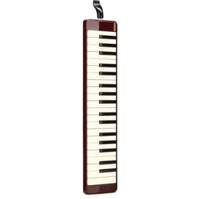 Immagine di YAMAHA P37D02 Pianica a 37 Tasti, con Astuccio, Rosso Scuro