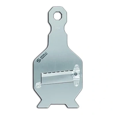 Immagine di Sanelli Ambrogio Acciaio Affettatartufi Regolatore di qualità per Un Taglio preciso. Lama ondulata, Inox, Inossidabile, 20.5x9.0x2.0 cm