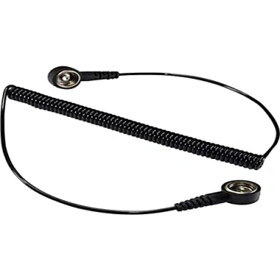 Immagine di TRU COMPONENTS SpKL 10 183 KK Cavo di messa a terra ESD 1.83 m Connettore pressione mm