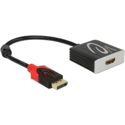 Immagine di DeLOCK 62734 Cavo di interfaccia e Adattatore Displayport HDMI Nero