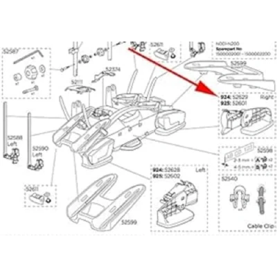 Immagine di Thule SOPORTE Luces VELOCOMPACT 924 926 DERECHO