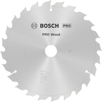 Immagine di Bosch Accessories Optiline 2608640434 Lama circolare in metallo duro 254 x 30 2 mm Numero di denti: 24 1 pz.