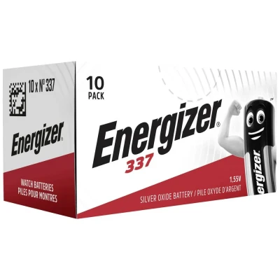 Immagine di Energizer Batteria a bottone 337 1.55 V 1 pz. 8.3 mAh Ossido dargento E301537504