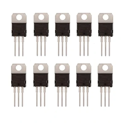 Immagine di 10PCS L7808CV L7808 1.5A 8V Regolatore di tensione a tre terminali TO 220 Transistor