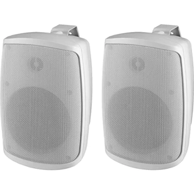 Immagine di Monacor WALL 05T/WS Altoparlante da parete PA 2 W Bianco 1 Paio/a