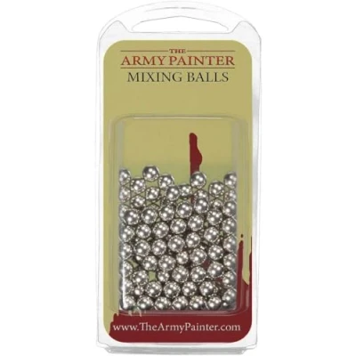 Immagine di The Army Painter Mixing Balls, 100pz Palline di Agitazione dell&#039;Inchiostro Inossidabile Inossidabile, Agitatrici 5,5 mm Ideali come Bottiglie Pittura Acrilica Miniature