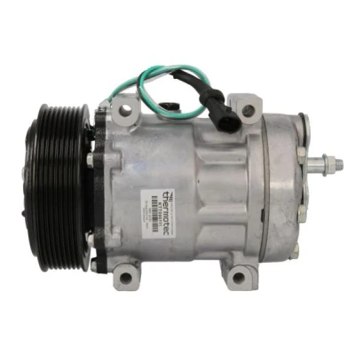 Immagine di THERMOTEC KTT090111 compressore Aria Condizionata SD7H15 PAG 100 R 134a con olio