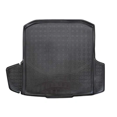 Immagine di NORM Vasca Baule Per Bagagliaio In TPE Gomma Su Misura Adatti Octavia 3 III 5 Porte SW Wagon 2013 2019, Bordo alto 4 cm, Antiscivolo, Inodore, Vestibilità Perfetta, Nero