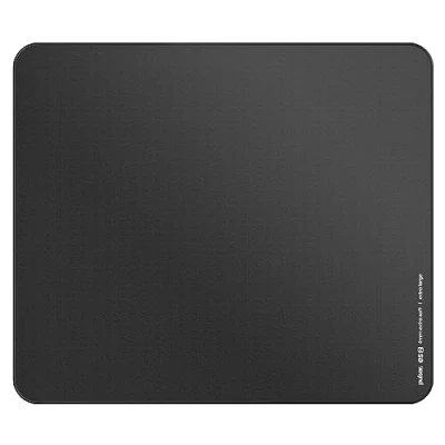 Immagine di ES2 Esports Tappetino per mouse da gioco di livello professionale, spessore 4 mm, base antiscivolo, anti sfilacciamento, cuciture precisione, 49 x 41,9 cm (XL, nero)