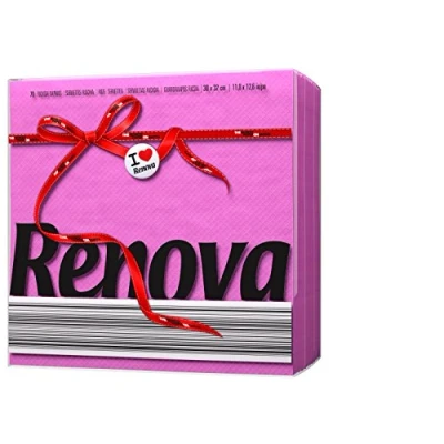 Immagine di RENOVA tovagliolo di carta Red Label fucsia 70 tovaglioli