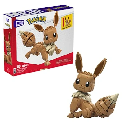 Immagine di Mega Construx. Pokemon Pikachu Gigante da 845 mattoncini, giocatt...