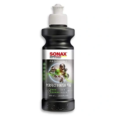Immagine di SONAX PROFILINE PerfectFinish (250 ml) lucidante di finitura Per una lucidatura brillante senza ologrammi. vernici graffiate o prelucidate Art. N. 02241410