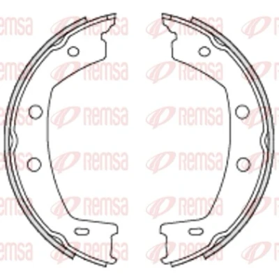 Immagine di REMSA 4755.00 Freno di Stazionamento Assale posteriore con accessori LAND ROVER: Freelander 2 SUV