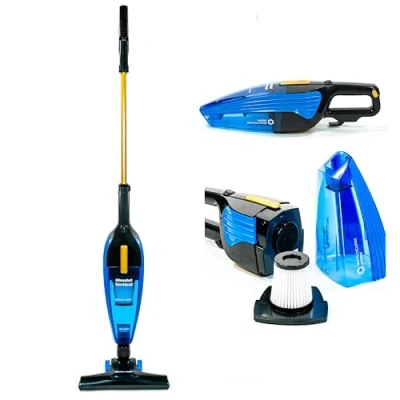 Immagine di ECO DE Absolut Vertical Aspirapolvere Verticale 2 in Uno, aspirabriciole, aspiratore da Mano, Scopa elettrica Senza Sacco 5 Accessori Multi Cyclonic (800 W Filtro HEPA + Active Carbon)