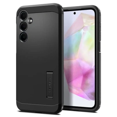 Immagine di Spigen Tough Armor TPU Back Cover Nero Samsung Galaxy A35 5G