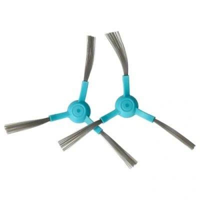 Immagine di vhbw 2X Spazzola Laterale Compatibile con Proscenic M6 PRO Robot aspirapolvere Set spazzole, Azzurro/Nero