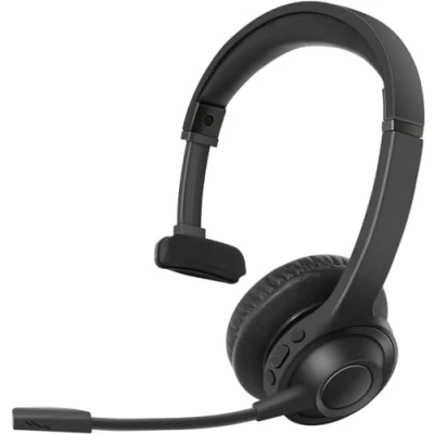 Immagine di DigiKuber Auricolare Bluetooth, Cuffie Wireless ENC con Microfono per Camionisti, Servizio Clienti, Chiamate in Ufficio e Riunioni Zoom, Telefono Mic PC Cellulare Skype