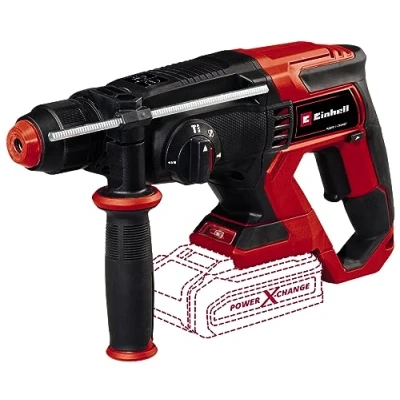 Immagine di Martello perforatore a batteria SDS Plus Einhell TE HD 18/20 Li Solo Power X Change 18 V Ion incl. valigia