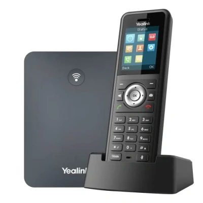 Immagine di Yealink W79P DECT IP Sistema telefonico + W59R, Nero