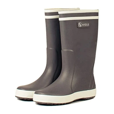 Immagine di Aigle Lolly Pop, Stivaletti da Pioggia Unisex Bambini e ragazzi, Grigio Carbone, 25 EU