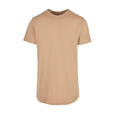 Immagine di Urban Classics Shaped LONG Tshirt basic, Uomo, Taglia: Large, Unionbeige