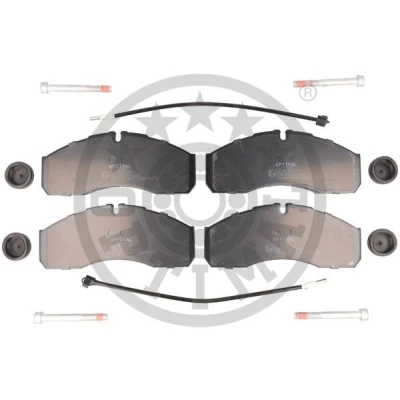 Immagine di OPTIMAL BP 12026 Kit pastiglie freno Assale anteriore Con contatto segnalazione usura IVECO: DAILY 3, 3 Kasten/Kombi