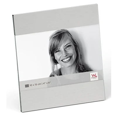 Immagine di walther design cornice argento opaco 15 x 20 cm Ava Portrait Frame AE520S