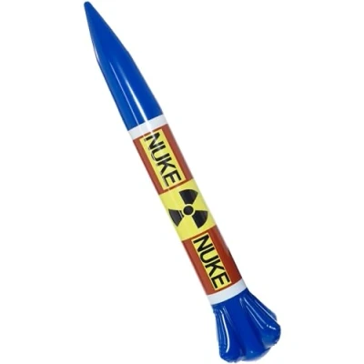 Immagine di Smiffys Missile nucleare gonfiabile, Multicolore