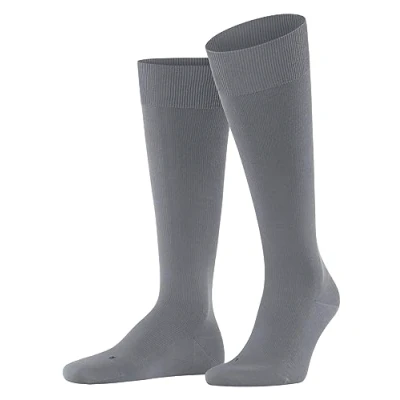 Immagine di FALKE Ultra Energizing M KH cotone con compressione 1 paio, Calzini lunghi Uomo, Grigio (Pavement 3828) Circonferenza polpaccio W3, 43 44