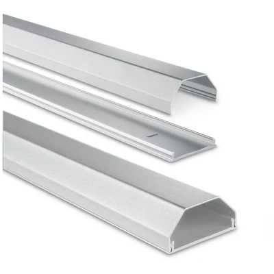 Immagine di Hama Canalina passacavi Alluminio Argento rigido (L x L A) 1100 50 26 mm 1 pz. 00220986