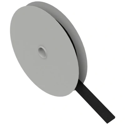 Immagine di Hebotec 11 KE10002,5FRT Nastro a strappo per raggruppare lato morbido e rigido (L x L) 2500 mm 10 Nero 2.5 m