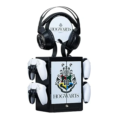 Immagine di Numskull Official Harry Potter Gaming Locker, Controller Holder, Headset Stand for PS5, Xbox Series X S, Nintendo Switch Merchandise