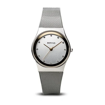 Immagine di BERING Donna Analogico Quarzo Classic Orologio con Cinturino in Acciaio inossidabile e Vetro zaffiro 11927 000