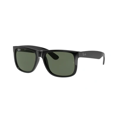 Immagine di Lunettes de soleil Ray ban Rb4165f justin col. 601/71 Hommes Carré Noir