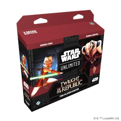 Immagine di Star Wars: Unlimited TCG Twilight of the Republic STARTER SET Master Clone Wars! Trading Card Game for Kids and Adults, Ages 12+, 2 Players, 20 Min Playtime, Made by Fantasy Flight Games