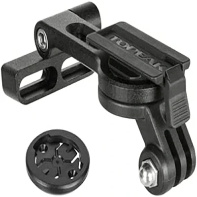 Immagine di Topeak TC1036, Supporto UTF Multi Mount per Attacco Manubrio Unisex Adulto, Noir/Noir, Taglia Unica