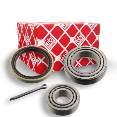 Immagine di FEBI BILSTEIN 08391 Kit Cuscinetto ruota Assale anteriore Sx, Dx con guarnizione ad anello per alberi 40 a rulli conici