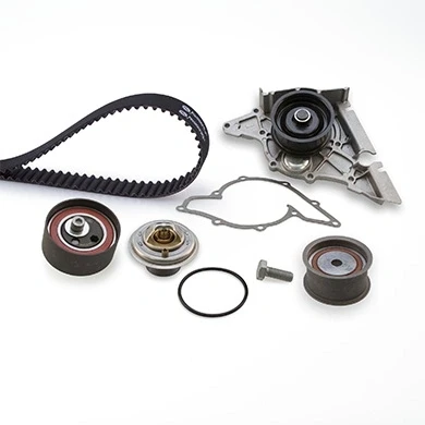 Immagine di GATES KP3TH15493XS 1 pompa acqua + Kit Cinghia Distribuzione con Tru Power termostato AUDI: A6 C5 Avant, A4 B5 Sedan