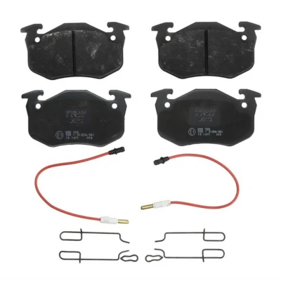 Immagine di TRW COTEC GDB328 Kit pastiglie freno con contatto segnalazione usura accessori RENAULT: Super 5 Hatchback, CLIO 1, TWINGO 1