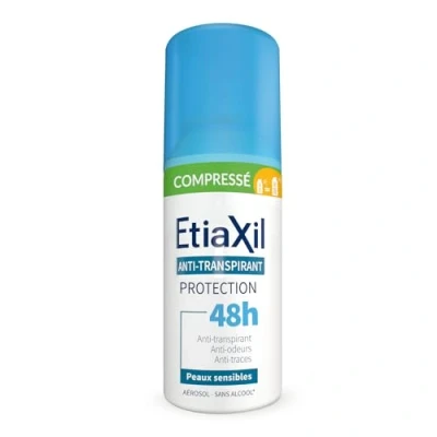 Immagine di ETIAXIL Antitraspirante Sudorazione Moderata Ascelle COMPRESSATO Pelle Sensibile 100 ml