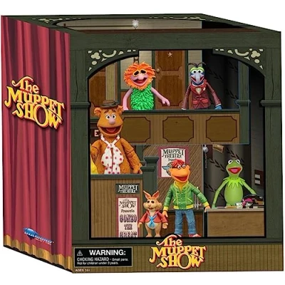 Immagine di Diamond Select Le Muppet Show Statuette Deluxe Box Set Backstage