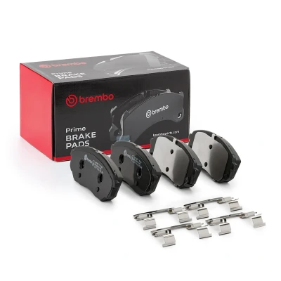 Immagine di BREMBO P 30 086 Kit pastiglie freno con segnalatore acustico usura accessori KIA: SORENTO 3