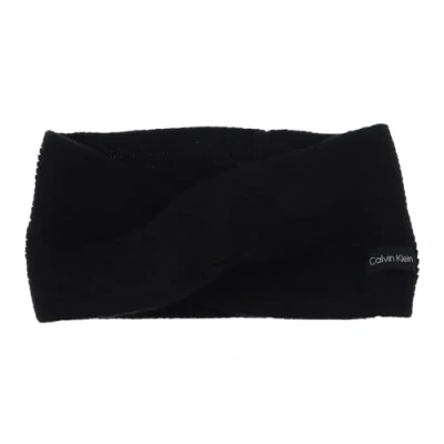 Immagine di Calvin Klein Essential Twisted Headband Paraorecchie, Donna, Taglia: One Size, Black