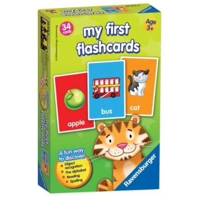 Immagine di Ravensburger My First Flash Card Game for Kids Age 3 Years And Up Ideal Object Recognition, Alphabet, Reading Spelling
