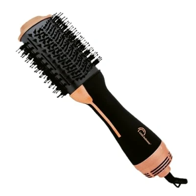Immagine di LITTLE BALANCE 8621 Ionic Volume &amp; Style, Spazzola di soffiaggio, riscaldante, 3 temperature, Asciugare, Spazzola, Liscio, Brushing, Volume, Tecnologia ionica, 1000 W, Nero