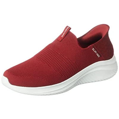 Immagine di Skechers Ultra Flex 3.0 Smooth Step, Sneaker Uomo, Bordo In Maglia Bordeaux, 43 EU