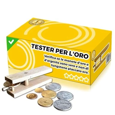 Immagine di Controlla Oro per Suono se è Vero o Falso le tue Monete d&#039;oro Tester Lingotto d&#039;Argento