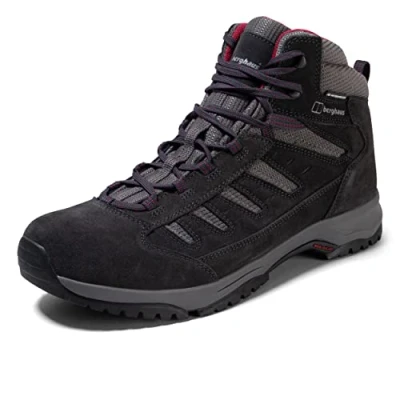 Immagine di Berghaus Exped Trek 2 Tech, Scarpe da Arrampicata Basse Uomo, Black Red, 41.5 EU
